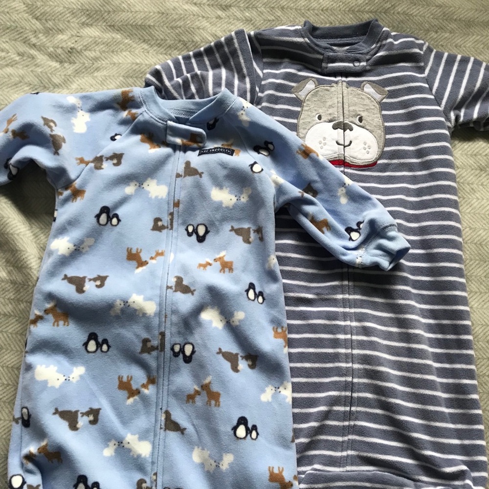 Fleece Long Sleeve Sleep Sacks | Size 0-9M